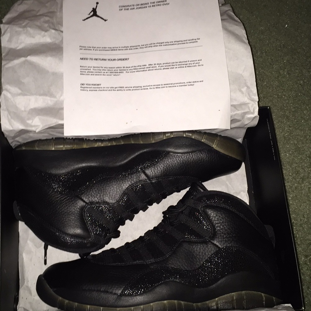 Jordan 10 OVO Can Negotiate Price